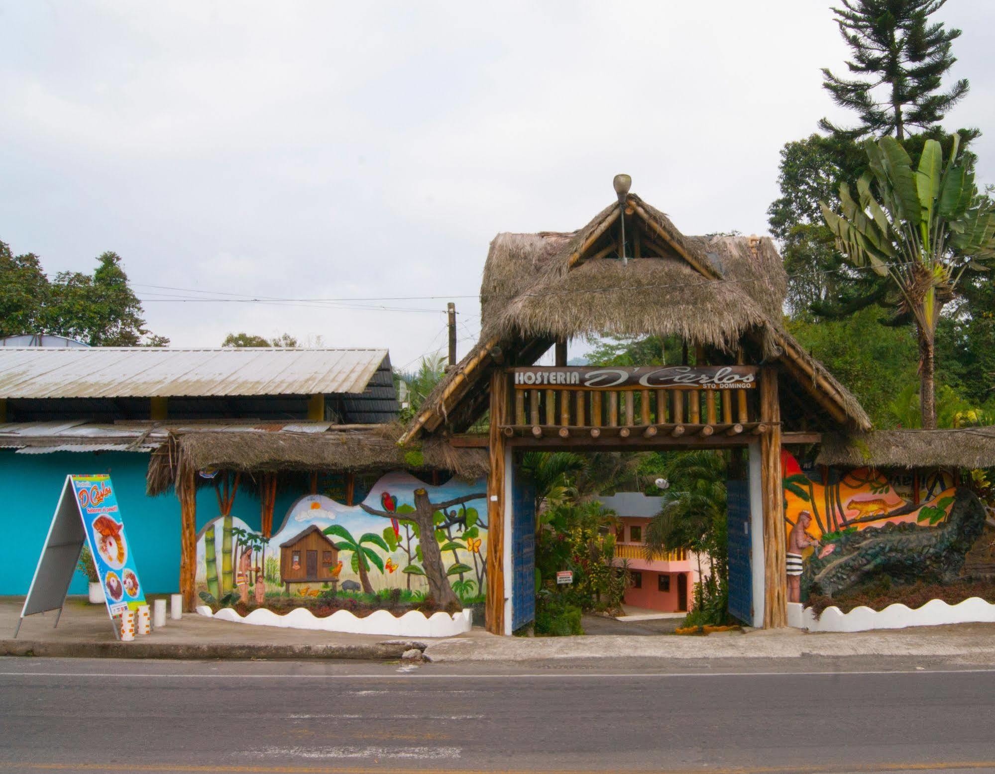 Hotel Hosteria D'Carlos Santo Domingo de los Colorados Exterior foto